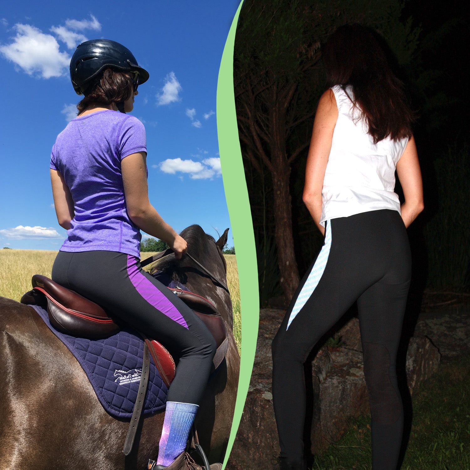 Reflect-O Endurance Riding Tights