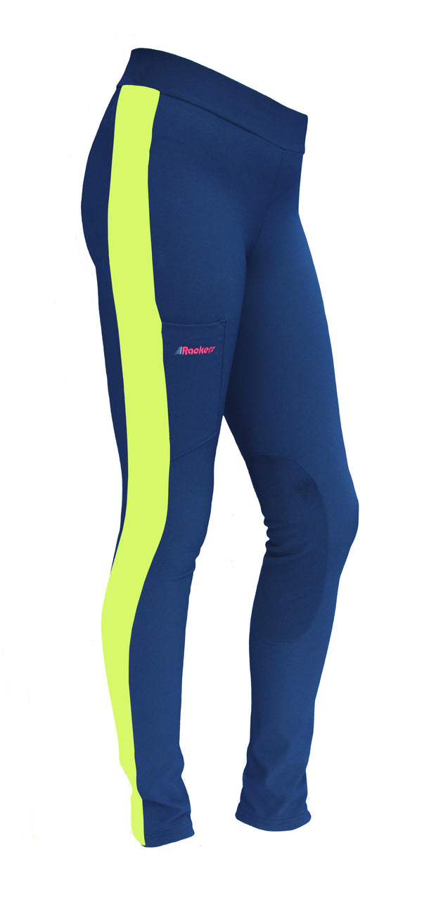 Women's Endurance Riding Tights with Phone Pocket – Rackers Wear